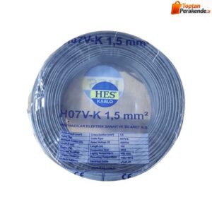 Hes Nyaf Kablo 1,5 mm² Siyah ( H07v-K )